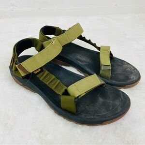 Teva Hurricane XLT2 hiking Khaki olive green Strap Sandals size 10